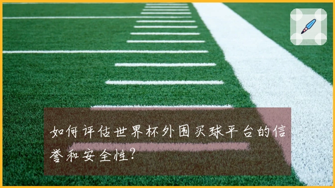 如何评估世界杯外围买球平台的信誉和安全性？