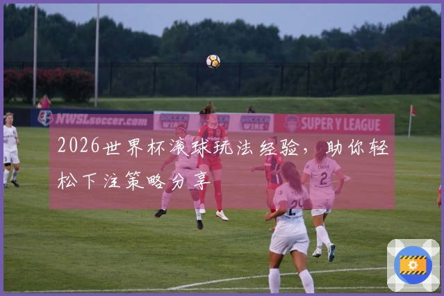 2026世界杯滚球玩法经验，助你轻松下注策略分享